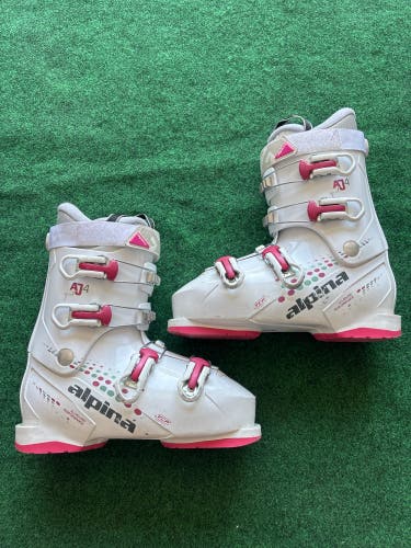 Kid's Alpina AJ4 Ski Boots (Used) | Mondo 25.5 (298mm)