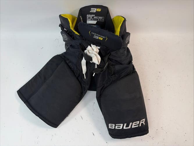 Bauer Supreme 3S Hockey Pants, Black, Junior Small
