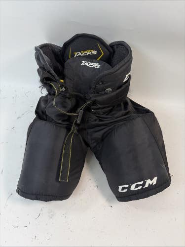CCM Super Tacks Hockey Pants, Black, Youth Large