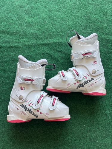 Kid's Alpina AJ3 Ski Boots (Used) | Mondo 24.5 (288mm)