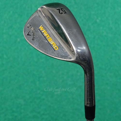 Callaway Warbird 52 Gap Wedge Callaway Warbird Steel Uniflex