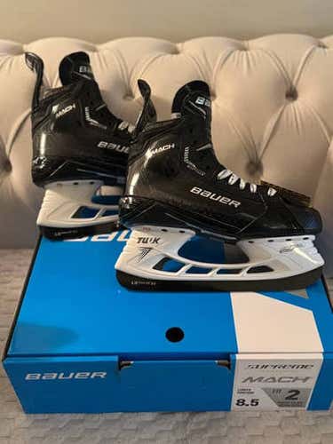 Bauer Supreme Mach Hockey Skates Size 8.5 Fit 2 (New)