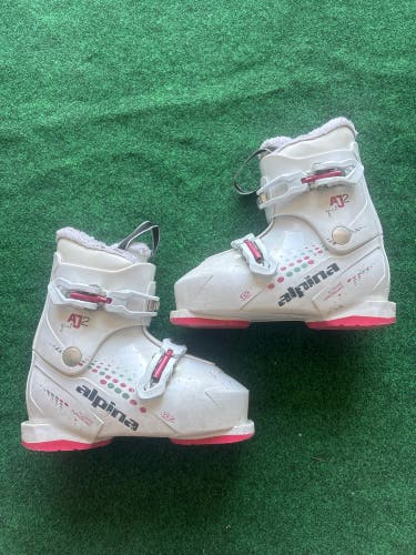 Kid's Alpina AJ2 Ski Boots (Used) | Mondo 21.5 (258mm)