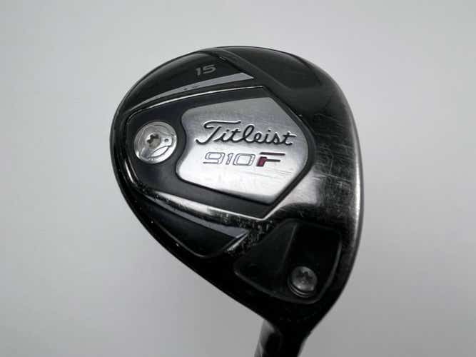 Titleist 910 F 3 Fairway Wood 15* Mitsubishi Bassara 55 Hi 55g Senior Graphite