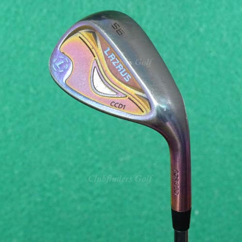 Lazarus Golf CCD1 Forged Rainbow 56 Sand Wedge Stepped Steel Wedge Flex