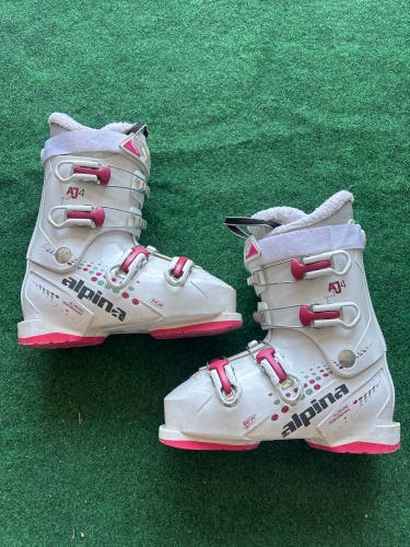 Kid's Alpina AJ4 Ski Boots (Used) | Mondo 24.5 (288mm)