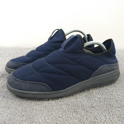 Florsheim Java Wool Moc Shoes Mens Size 9 W Slip On Blue Slippers