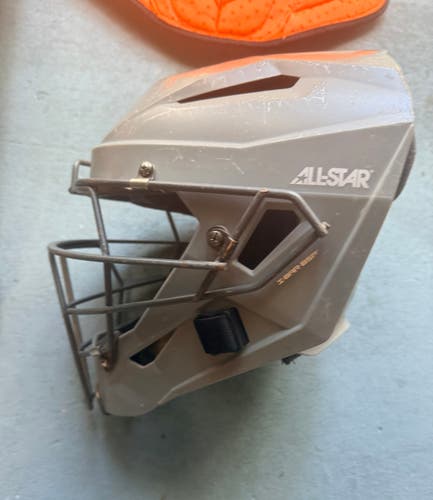 Gray Adult All Star Catcher's Mask (Used)