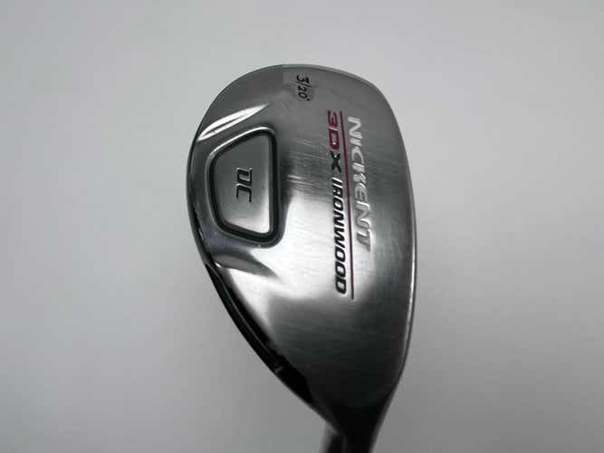 Nickent 3DX Ironwood DC 3 Hybrid 20* UST SR2 85g Stiff Graphite Mens RH
