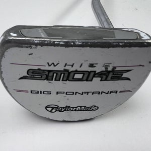TaylorMade White Smoke Big Fontana Putter 35.5" SuperStroke Tour 1.0 Mens RH