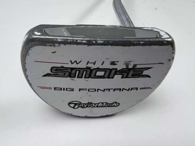 TaylorMade White Smoke Big Fontana Putter 35.5" SuperStroke Tour 1.0 Mens RH