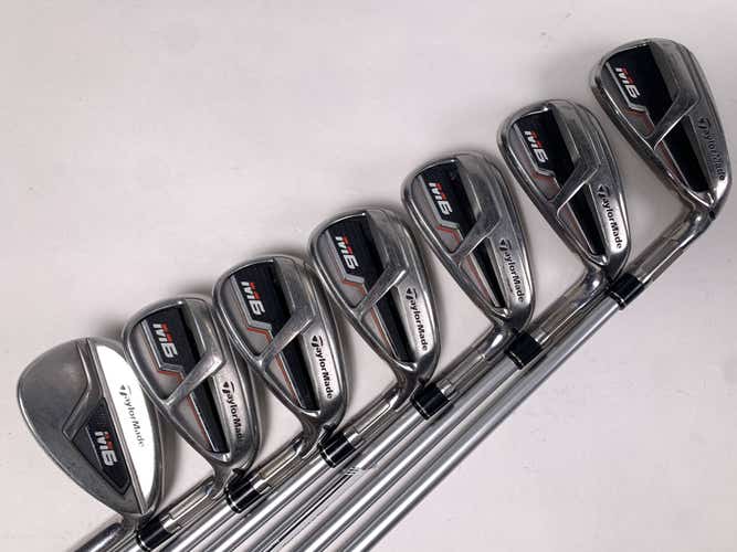 TaylorMade M6 Iron Set 5-PW+SW 45g Ladies Graphite Womens RH Oversize Grips