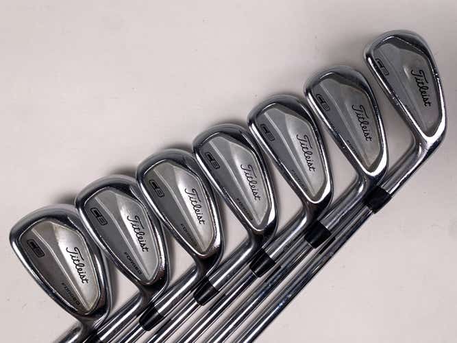 Titleist 718 CB Iron Set 4-PW True Temper Dynamic Gold S300 Stiff Steel Mens RH
