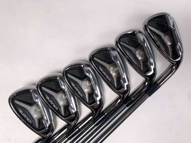 TaylorMade Burner 2009 Iron Set 5-PW Matrix Studio 74 Regular Graphite Mens RH