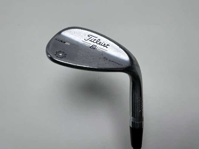 Titleist Vokey SM6 Tour Chrome Wedge 56* 10 Bounce S-Grind Wedge Steel Mens RH