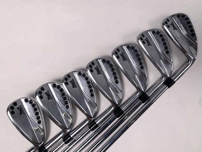 PXG 0311 Forged Chrome Iron Set 4-PW+GW Project X LZ 5.5 Regular RH No 5 iron