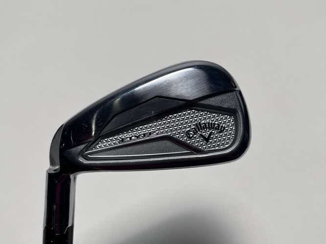 LEFTY Callaway Elyte Single 7 Iron Fitter KBS Max 80g Stiff LH Midsize Grip +1''