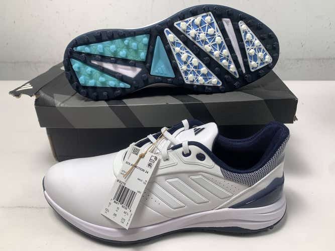 Adidas SolarMotion 24 Waterproof Golf Shoes White Men's SZ 10.5 (IF0275) NIB