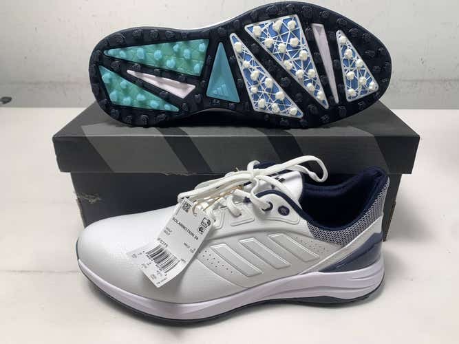 Adidas SolarMotion 24 Waterproof Golf Shoes White Men's SZ 9.5 (IF0275) NIB