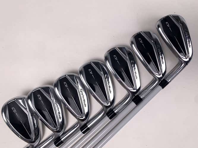 TaylorMade Qi Iron Set 6-PW+GW+SW Aldila NV Blue 45g Ladies RH