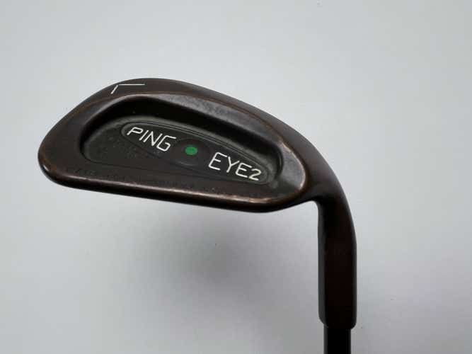 Ping Eye 2 + Beryllium Copper Lob Wedge LW Green Dot 2* Up Wedge RH