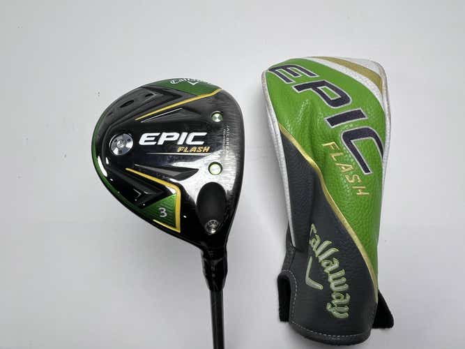 Callaway EPIC Flash 3 Fairway Wood 15* Project X Even Flow 5.5 65g Regular RH HC
