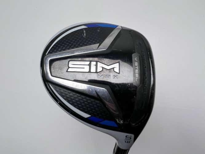 TaylorMade SIM MAX 5 Fairway Wood 18* Fujikura Ventus Blue 6-S Stiff RH