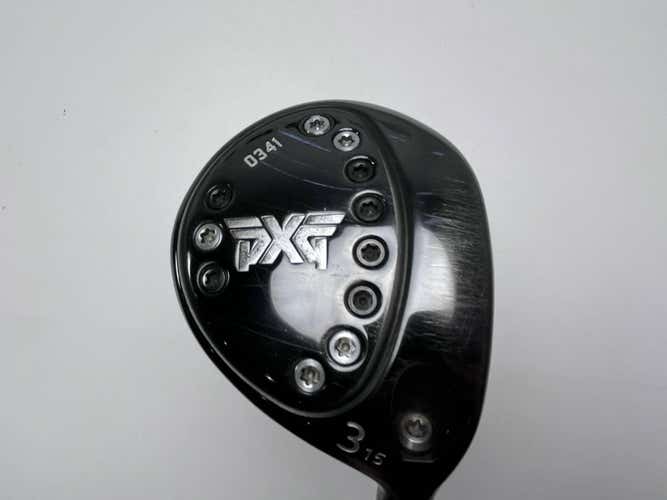 PXG 0341 3 Fairway Wood 15* Fujikura Pro 73g Stiff Graphite Mens RH Midsize Grip