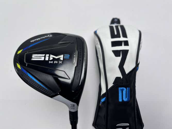 TaylorMade SIM2 MAX 3 Fairway Wood 15* Fujikura Ventus Blue 6-S Stiff RH HC
