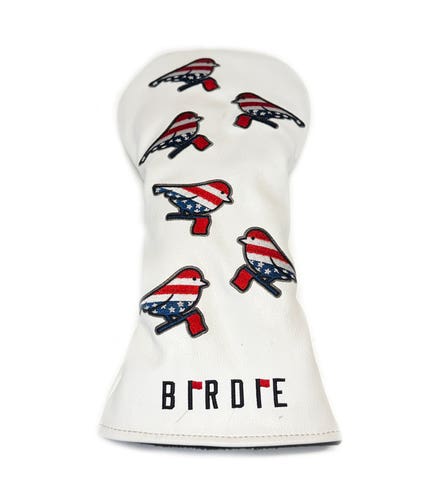 AlienNana Golf Birdie USA Premium Golf Driver Headcover
