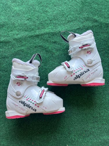 Kid's Alpina AJ2 Ski Boots (Used) | Mondo 20.5 (248mm)