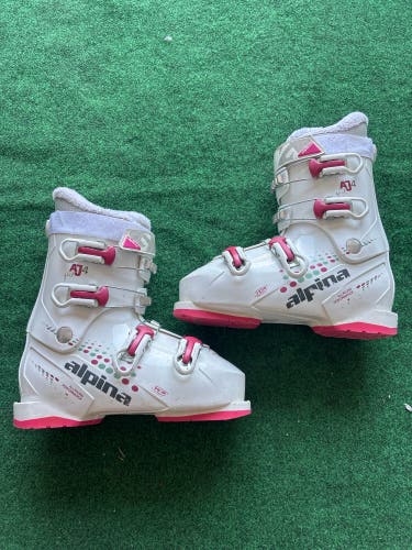 Kid's Alpina AJ4 Ski Boots (Used) | Mondo 25.5 (298mm)
