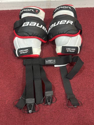 Bauer Vapor 1X knee pads and garter belt new Item#TD1x
