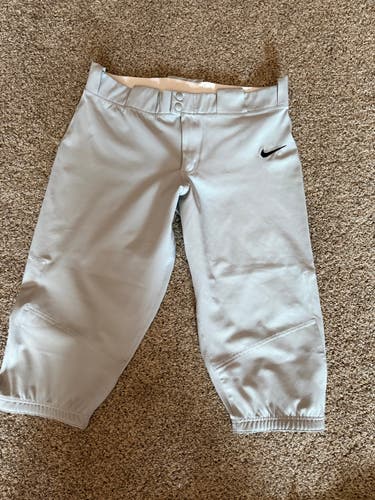 Gray Women's Large Adult Nike Game Pants (New)
