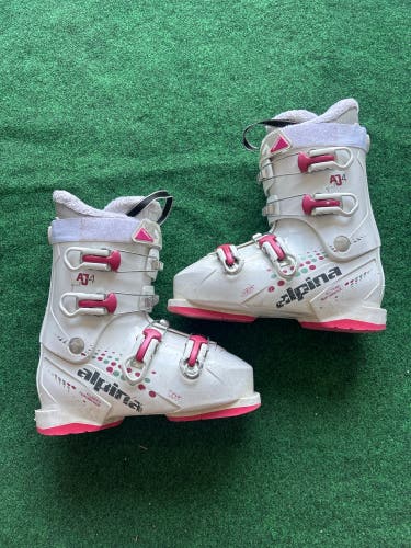 Kid's Alpina AJ4 Ski Boots (Used) | Mondo 24.5 (288mm)
