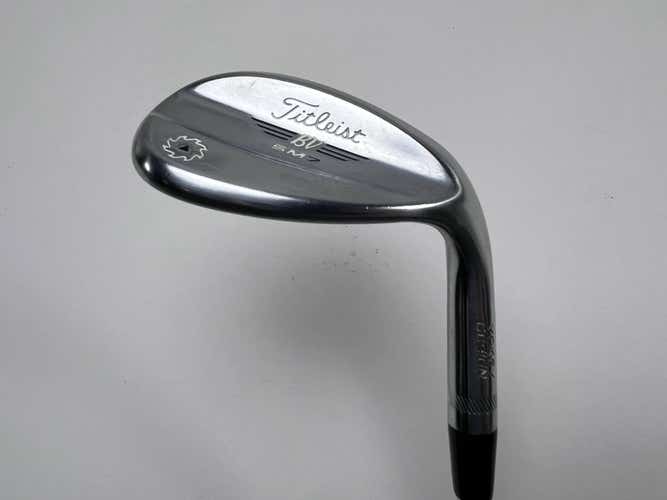 Titleist Vokey SM7 Tour Chrome LW 60* 4 L-Grind Wedge Steel Mens RH Midsize Grip