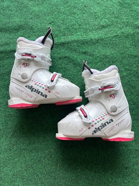 Kid's Alpina AJ2 Ski Boots (Used) | Mondo 20.5 (248mm)