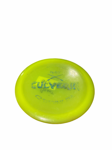 Used Latitude 64 CULVERIN DRIVER Disc Golf Driver Yellow 11834-S000055358