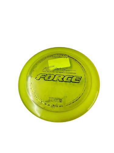 Used Discraft FORCE Disc Golf Driver Yellow 11834-S000055334