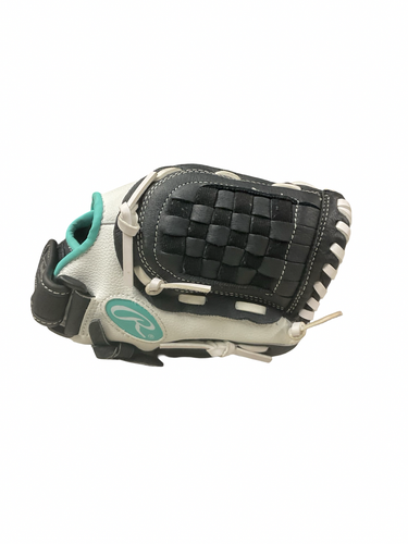 Used Rawlings FASTPITCH SOFTBALL BB/SB Glove RH Throw Black 10 1/2" 11834-S000055317