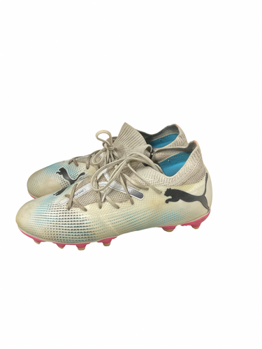 Used Puma Soccer Cleats White Junior 04 11834-S000055260