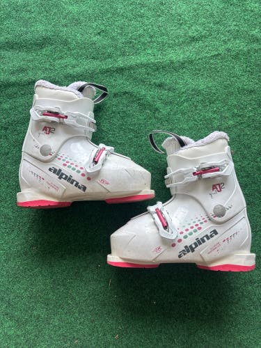 Kid's Alpina AJ2 Ski Boots (Used) | Mondo 21.5 (258mm)