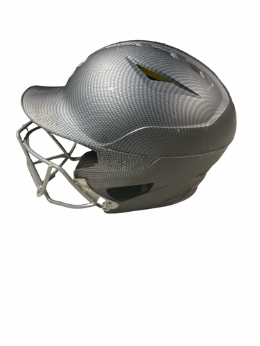 Used Under Armour GRAY HELMET W MASK Batting Helmet w/Mask Grey One Size 11834-S000055187