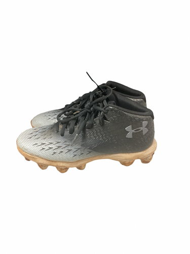 Used Under Armour BASEBALL CLEATS BB/SB Cleats Black Junior 04.5 11834-S000055172
