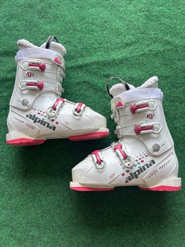 Kid's Alpina AJ4 Ski Boots (Used) | Mondo 25.5 (298mm)