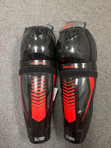 Intermediate Bauer Lil Sport 13" Shin Pads (New)