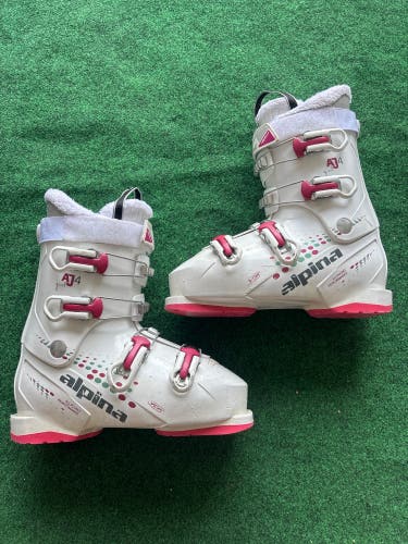 Kid's Alpina AJ4 Ski Boots (Used) | Mondo 25.5 (298mm)