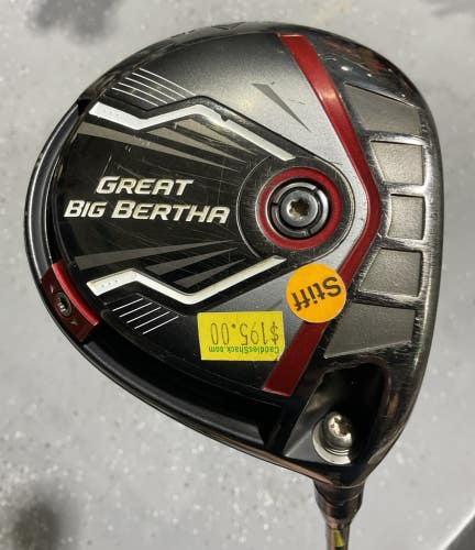 Callaway GREAT BIG BERTHA 10.5 Driver 45.5" KURO KAGE 50g Stiff Flex RF