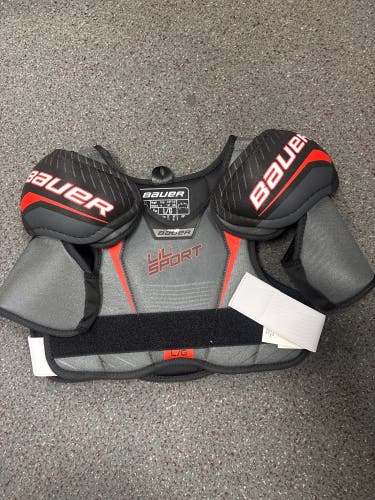 Large Junior Bauer Lil Sport Shoulder Pads (New)