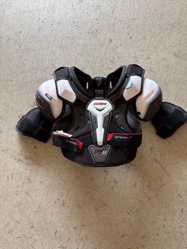 Small Junior CCM JetSpeed FT8 Shoulder Pads (Used)